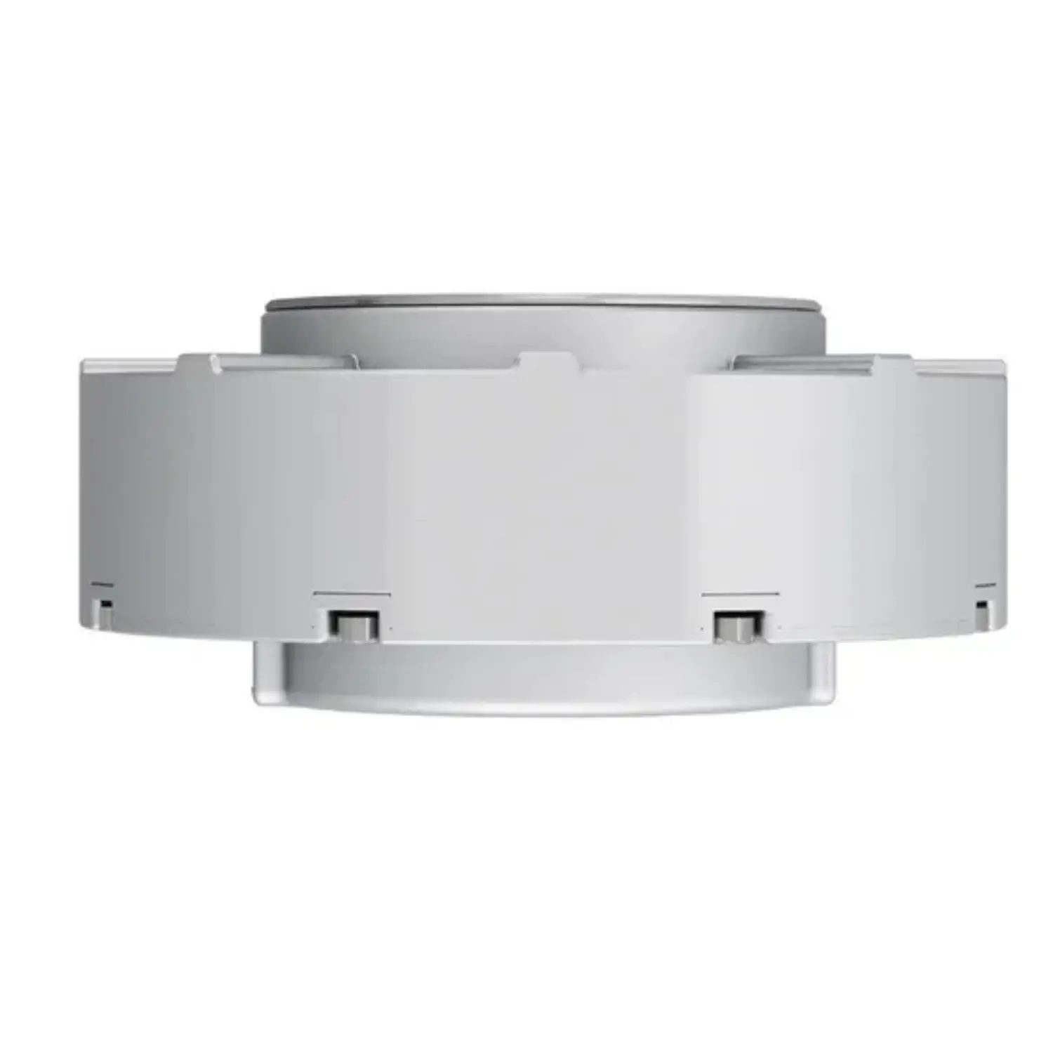 Unitree Go2 motor – side profile of the joint motor housing shared by body, thigh and calf versions Unitree Go2 motor side view showing the slim ~40mm deep aluminum housing profile, white background product photo
